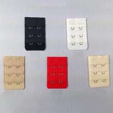 2 компл./лот Для женщин бюстгальтер расширитель 3 ряда 2 крюк бюстгальтеры туфли с ремешком и пряжкой нижнее белье швейные инструменты Аксессуары для нижнего белья 5 цветов