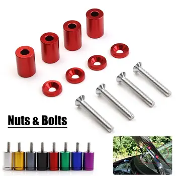 

Automotive Refit Cover Raised Screws Nuts Bolts Engine Turbo Ventilation Washers Separation Column Car Cover Raised Pieces