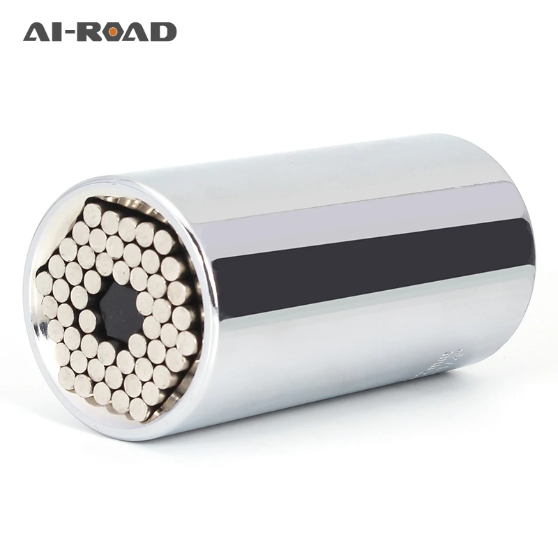 

Multifunction Hand Tool Mini Portable Functional Socket Wrench Sleeve 7-19mm Hand Power Hardware Tools