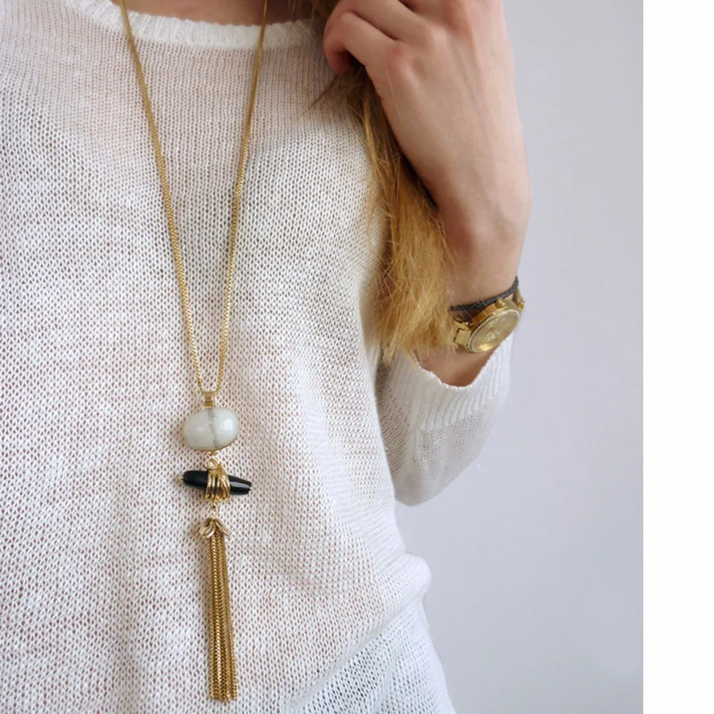 eManco-elegante-de-lujo-de-la-borla-de-la-Ronda-collares-y-colgantes-para-las-mujeres