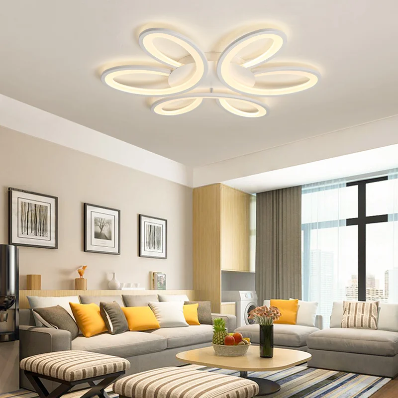 

New Modern led ceiling chandelier for living room dining room Smart Home lustres chandelier Lighting ceiling Lamp fixtures