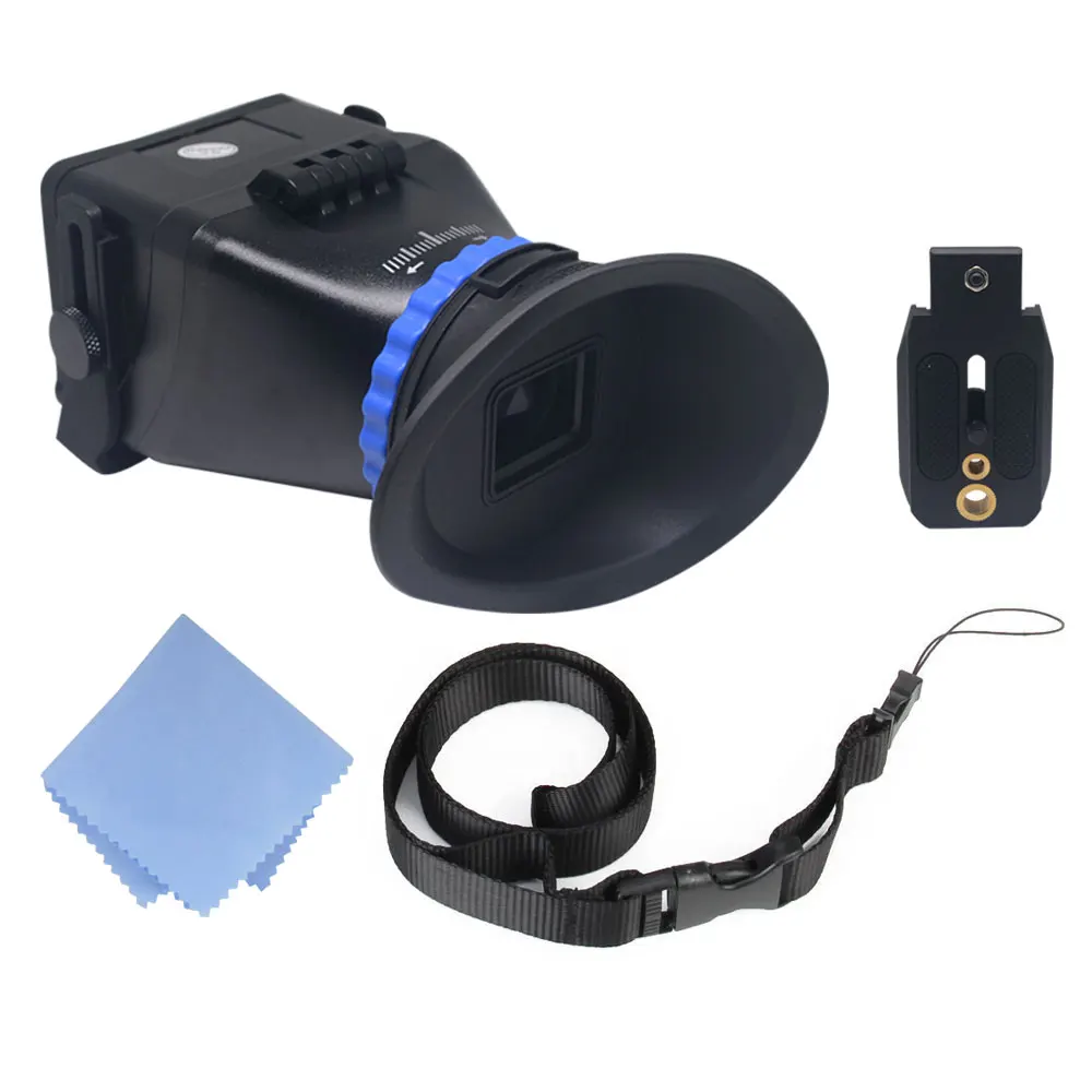 Mcoplus-범용 3.0X LCD 뷰파인더, 3 인치, 3.2 인치, 플립 LCD 화면, 3 확대 뷰파인더, 캐논, 니콘, , 올림푸스 용