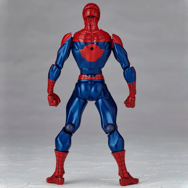 6 дюймов удивительный Ямагути Revoltech Человек-паук с кронштейном № 002 фигурка модель игрушка; подарок