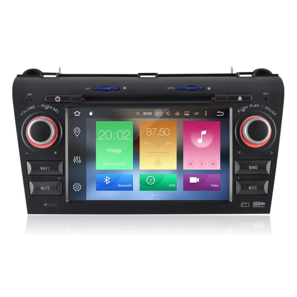 Best Android 9.0 Car GPS Navigation DVD Player For Mazda3/Mazda 3 2003-2009 multimedia player head unit stereo HD radio tape recorder 2