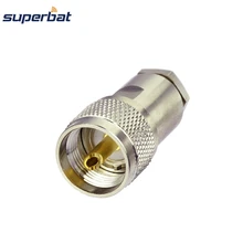 Superbat 10 шт. UHF зажим штекер разъем для кабеля LMR300