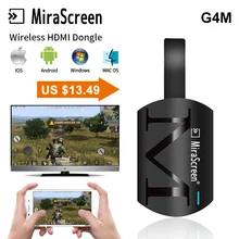 Mirascreen G4M HDMI WiFi приемник дисплея 1080 P HD Мини ПК Android tv Stick Miracast Airplay для apple ios VS netflix