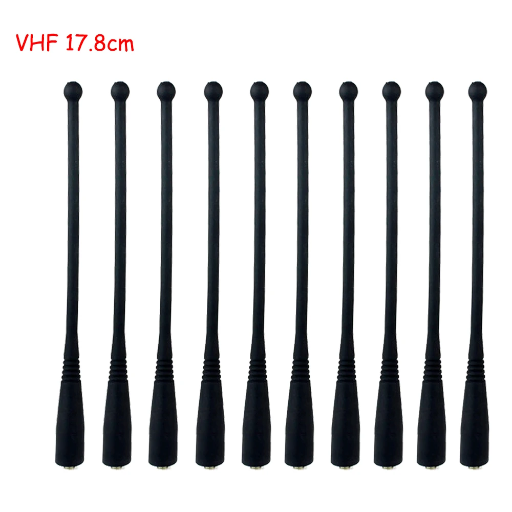 10pcs Walkie Talkie VHF 136-174MHz Antenna SMA-F for Motorola MTX850 HT1000 JT1000 XTS2500 PRO7350 XTS4250 Two way Radio Antenna