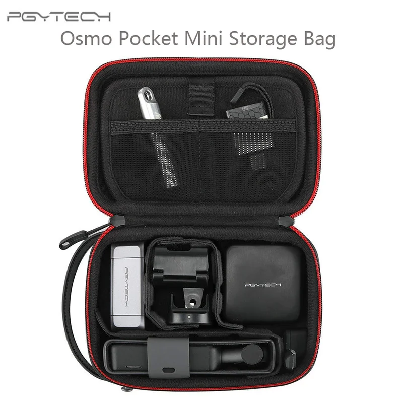 PGYTECH Osmo Pocket Carring Case Mini Storage Bag Handbag for DJI 3-axis Stabilized Handheld Camera Accessories | Электроника