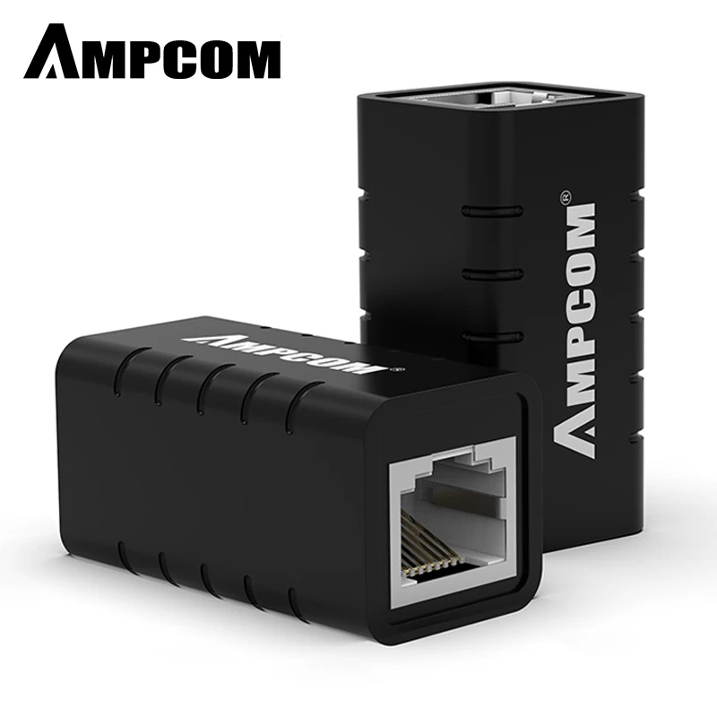 AMPCOM RJ45 муфта 8P8C f-удлинитель Разъем LAN адаптер Встроенный Cat7/Cat6/Cat5e кабель Ethernet-молниезащиты AMPCOM RJ45 муфта 8P8C f-удлинитель Разъем LAN адаптер Встроенный Cat7/Cat6/Cat5e кабель Ethernet-молниезащиты