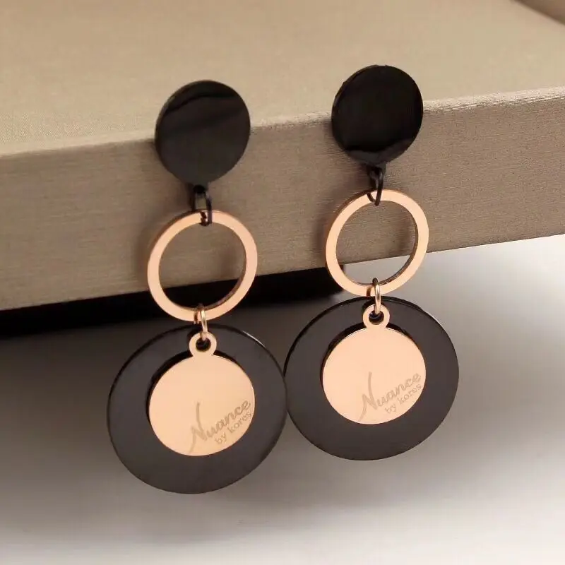 

TF-4 2018 ball Geometric earrings For Women Hanging Dangle Earrings Drop Earing modern Jewelry