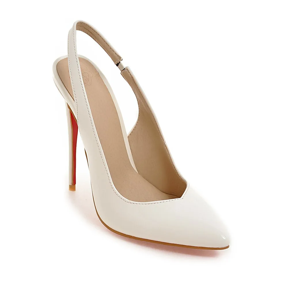 MEMUNIA 2019 hot sale stiletto high heels pointed toe shoes women spring autumn buckle wedding party elegant pumps ladies shoes