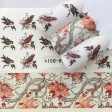 1 шт. красная птица акриловая пудра хрустальный дизайн накладные Кончики ногтей художественный конструктор для маникюра акриловая пудра для дизайна ногтей