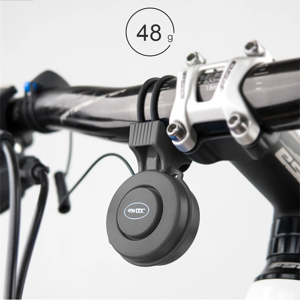Велосипедный электронный колокольчик с USB подзарядкой, водонепроницаемое Велосипедное кольцо для велосипеда, сильный громкий Электрический гудок, колокольчик, 4 режима