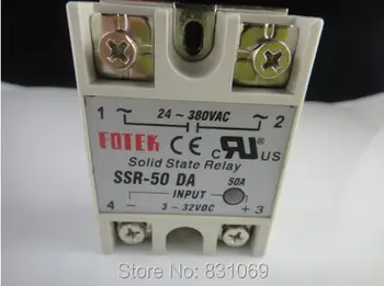 

3Piece/Lot Solid State Relay SSR-50DA 50A /250V 3-32VDC/24-380VAC
