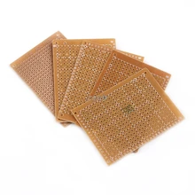 5 шт. 5*7 см односторонняя Прототип платы veroboard Stripboard DIY PCB Z15 Прямая поставка