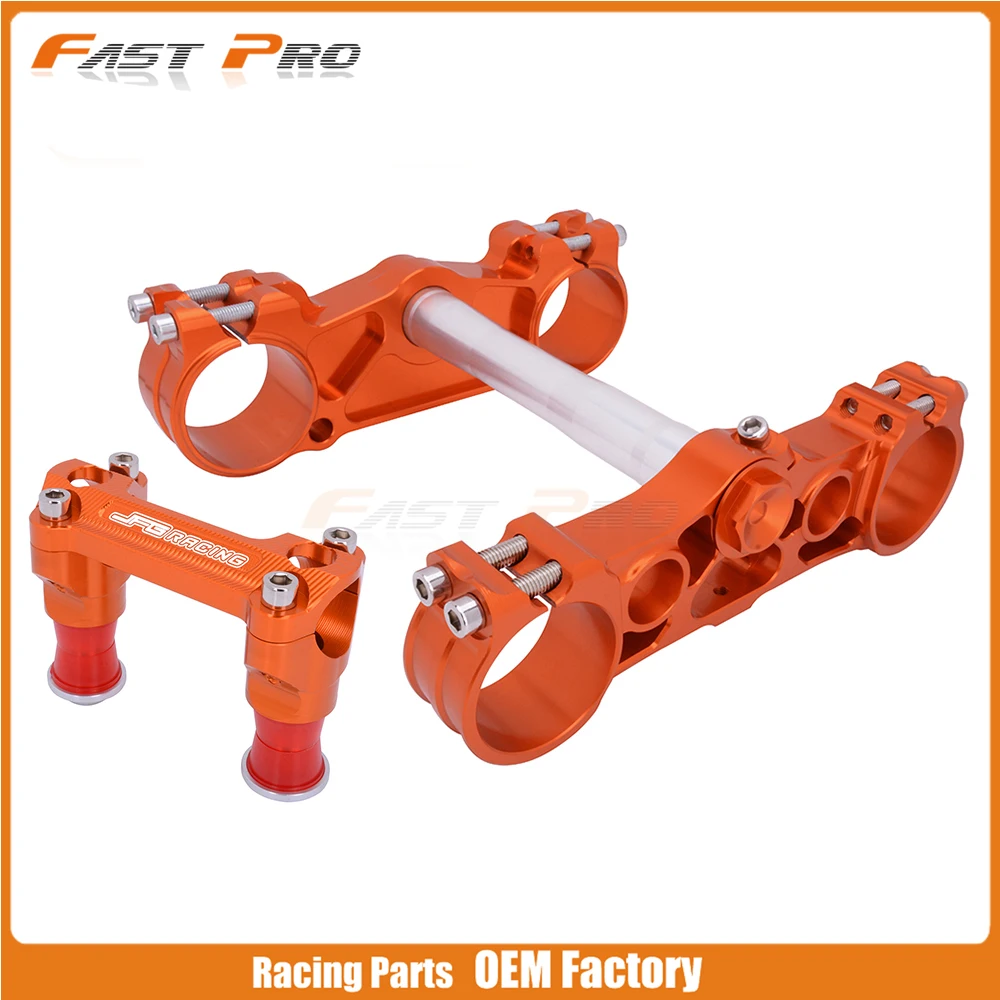 Тройной зажим для руля мотоцикла CNC и крепление стержня KTM SX SXF XCF XCW XCFW EXC EXCF Husqvarna