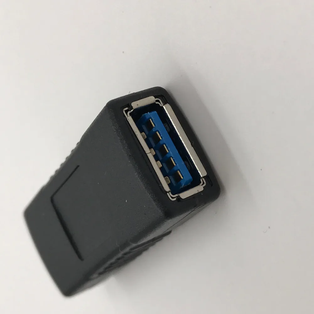 USB 3,0 Женский к женскому адаптеру USB 3,0 разъем типа А к конвертеру тонкий дизайн для ноутбука Высокая Скорость Тонкой работы 1 шт