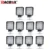 10 pz 4 pollice 48 42 w Fuori Strada del Lavoro del LED del Riflettore Della Luce di Inondazione Spot del Fascio Drive Della Lampada per JEEP UAZ 4×4 Auto 4WD Barca SUV ATV Del Motociclo