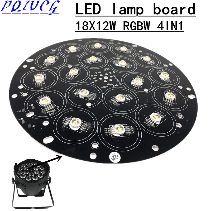 

18X12W LED PAR lamp beads RGBW lamp bead board, led diode