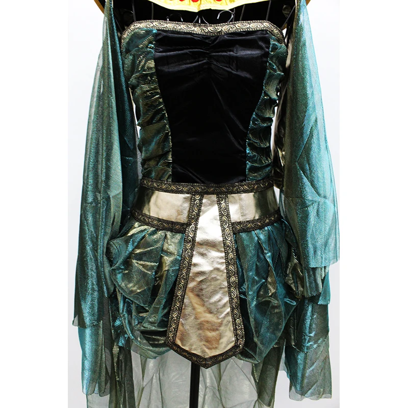 Cosplay&Ware [3]Deluxe Adult Egyptian Queen Costume Halloween Women Black Panther Okoye Cosplay Dress Role Play Fancy Cleopatra Clothing -Cosplay&Ware anime Shop HTB19hNFXojrK1RkHFNRq6ySvpXao.jpg