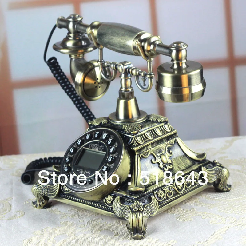 Antique telephone Europe type restoring ancient ways telephone family hotel decoration Vintage
