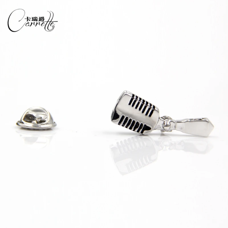 

Fun microphone Brooch Men's suits brooches Men's Brooch Pin SpotKLJ1364