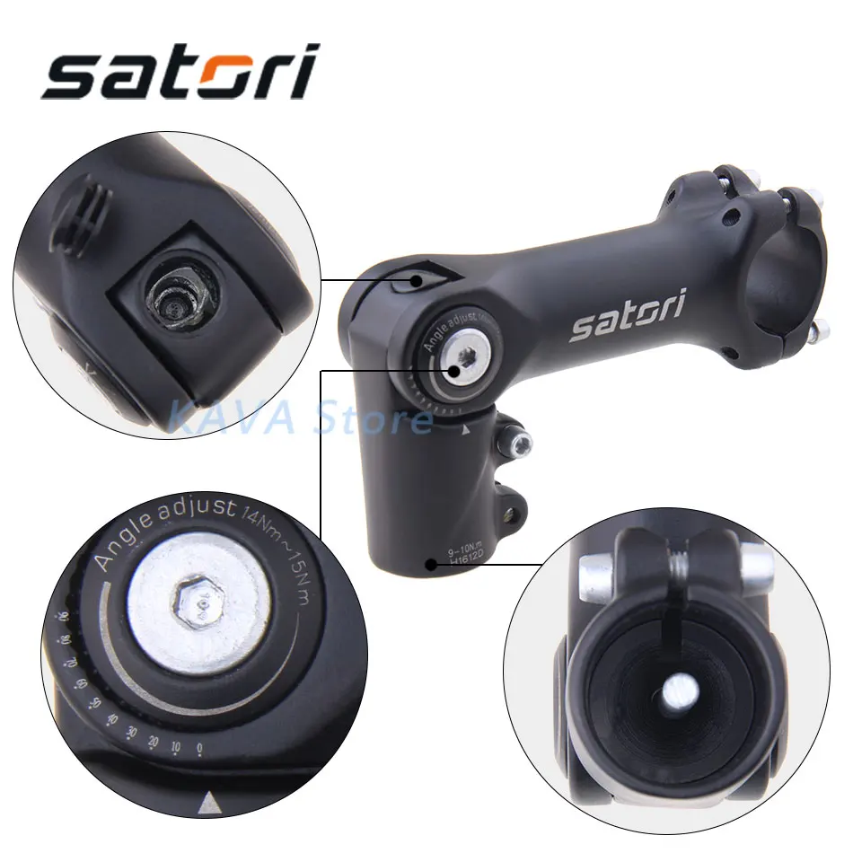  SATORI UP2 Adjustable Increase height Bicycle Stem Riser 31.8mm Mountain Bike Stem Aluminum Alloy B