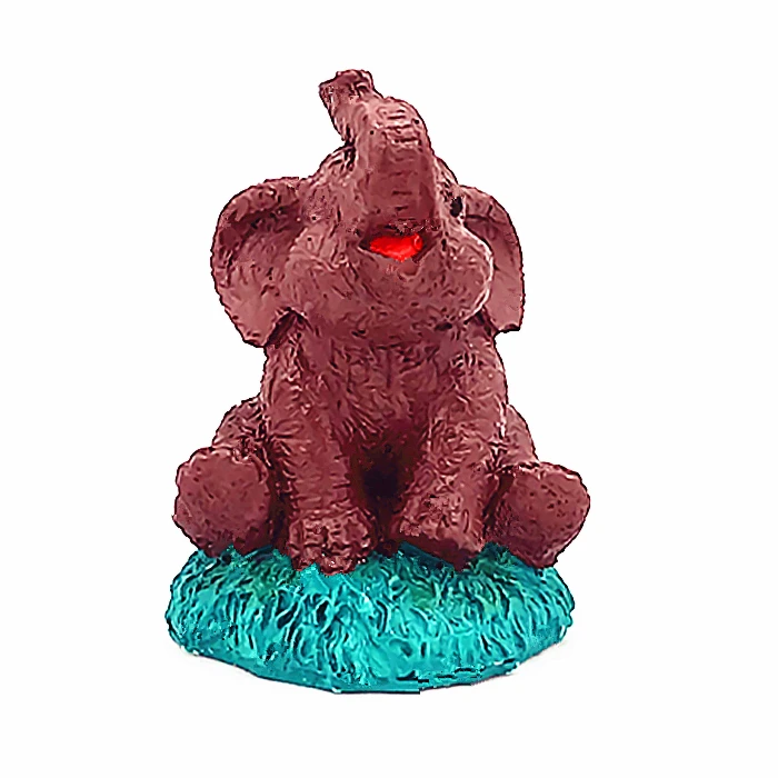 Elephant 3D Incense Stone Shigaomomusimo cake decorative mold silica gel C1208 | Дом и сад