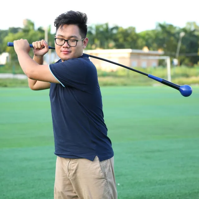 Us 28 56 Golf Training Aids Golf Swing Trainer Deformation Balance Muscle Workout High Density Eva Soft Stick Training Stick 2 Colors In Golf