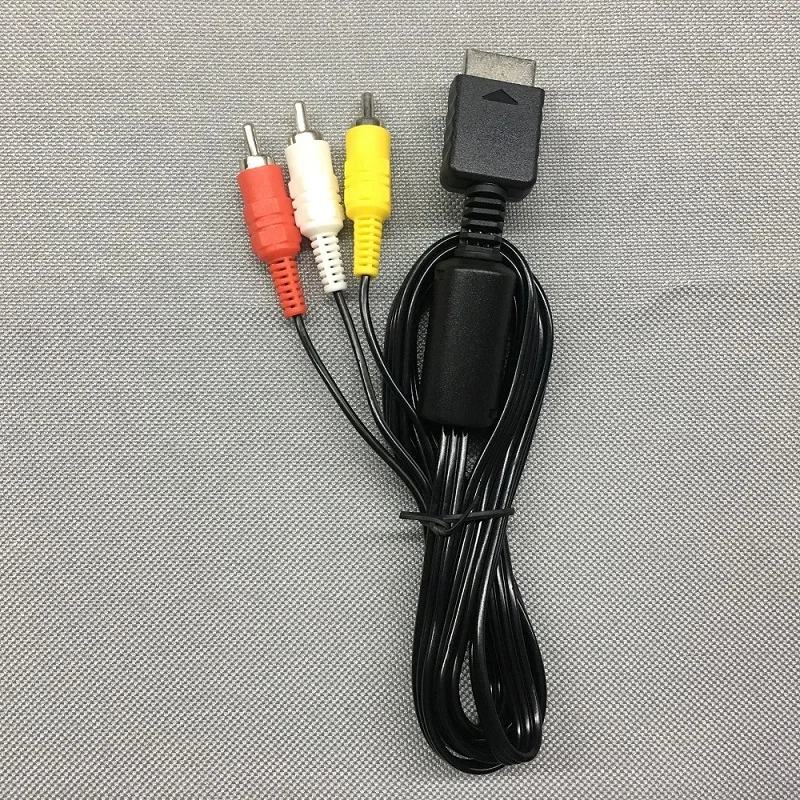 

FZQWEG High quality RCA to AV Audio Video Cable TV Lead for Play station for PS1 /PS2 /PS3 Consoles