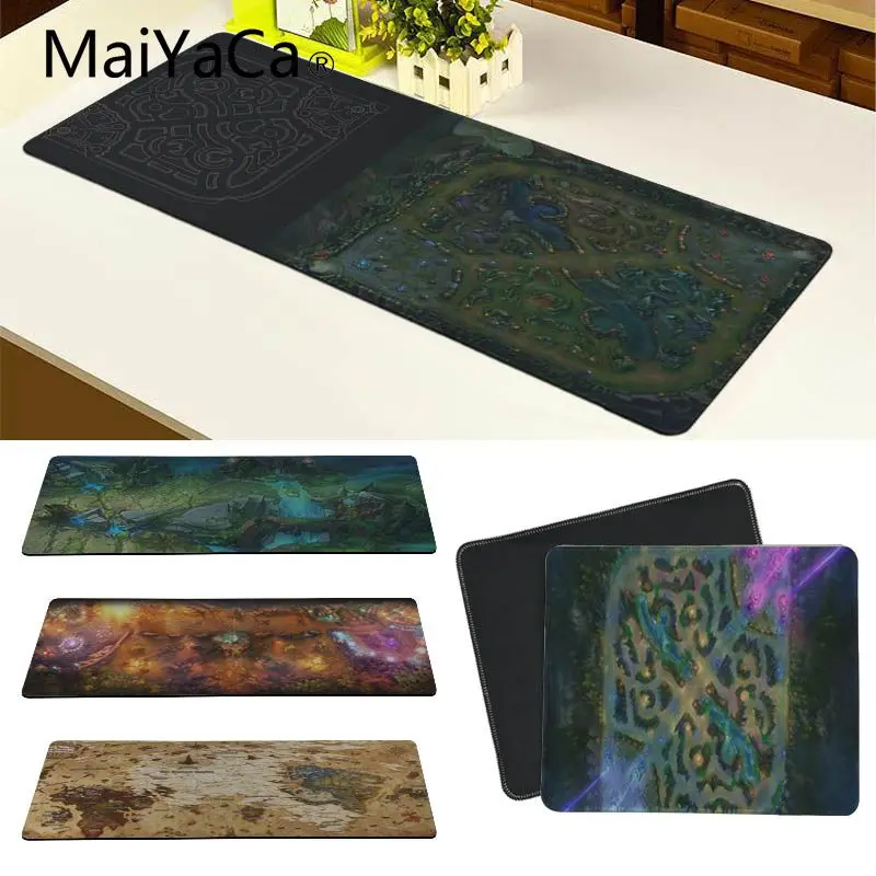 Maiyaca Custom Skin Summoners Rift Map Lol Anti Slip Durable Silicone Computermats Fashion Computer Mousepad Gaming Mouse Mats Mouse Pads Aliexpress