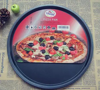 

13 inch pizza platter non-stick carbon steel Pan baking mould metal cake mold Pizza Pan