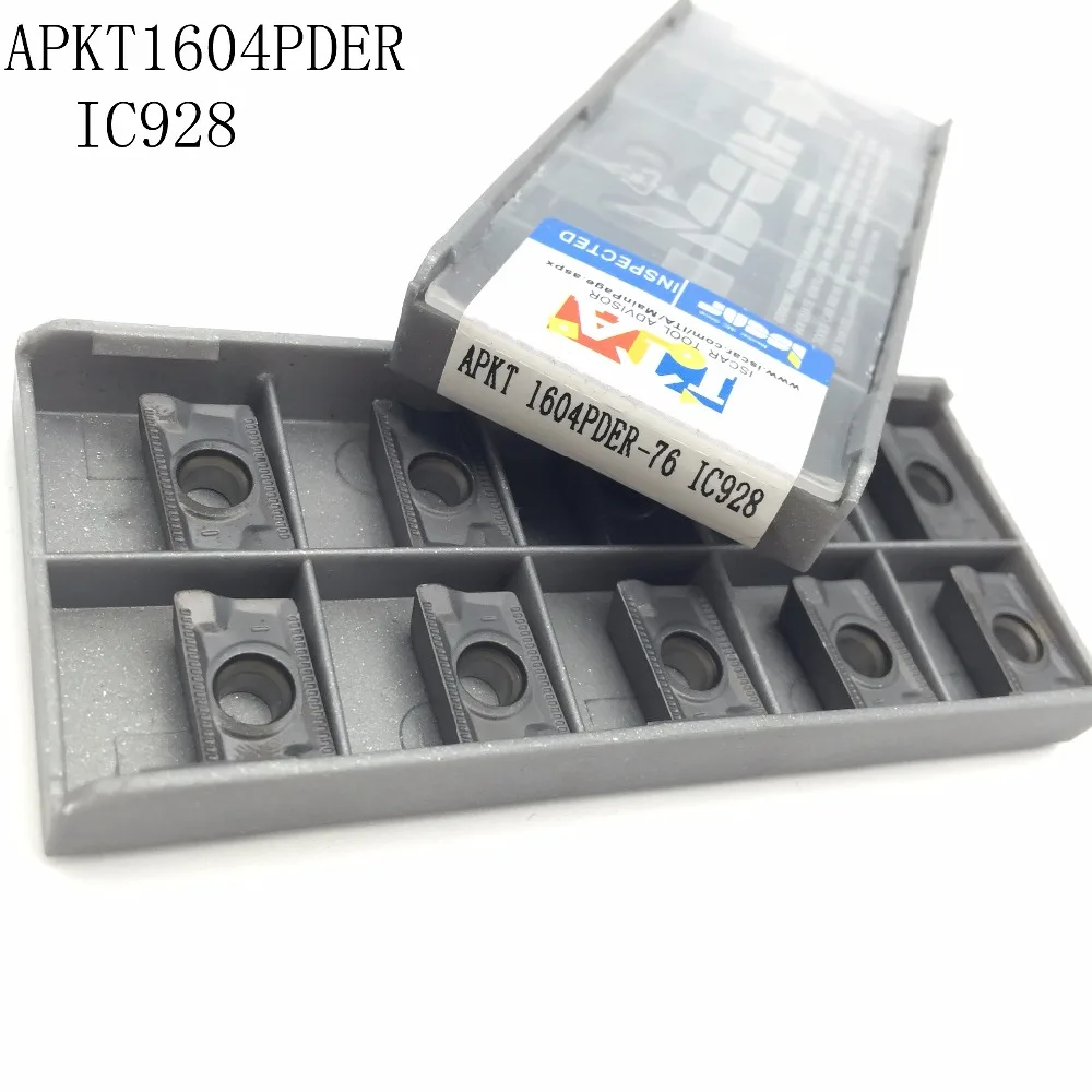 

New lathe tool Iscar APKT1604 PDER 76 IC928 high quality cylindrical carbide tool APKT1604 CNC mechanical milling car blade