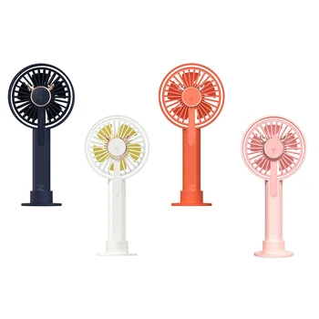 

Mini Portable Handheld Fan USB Fan Desktop Table Fan For Home Office Outdoor Built-In Battery Silent Strong Wind Cooler