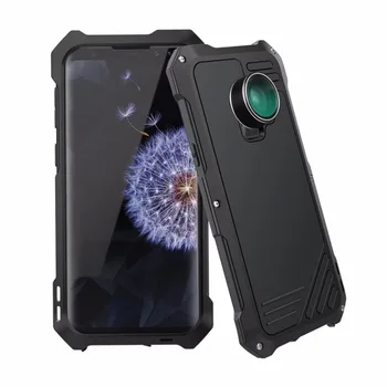 

R-just Armor Case For Samsung Galaxy S9 S9 Plus Metal Heavy Duty 360 Degree Protection Lens Aluminum Cover For Galaxy S8 S8 Plus