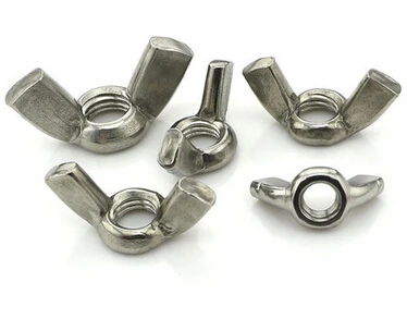 

20PCS M3/M4/M5/M6 stainless steel butterfly nuts, butterfly, claw nut, wing nut