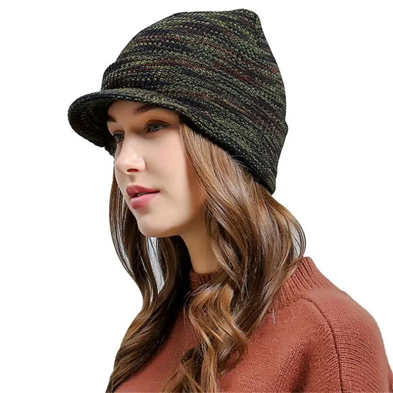 Fashion Brand Men Women Wool Knitted Hat beanie Skullies Winter Warm