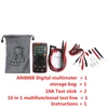 AN8008 AN8009 Auto Range Digital Multimeter 9999 counts With Backlight AC/DC Ammeter Voltmeter Ohm Transistor Tester multi meter ► Photo 3/6