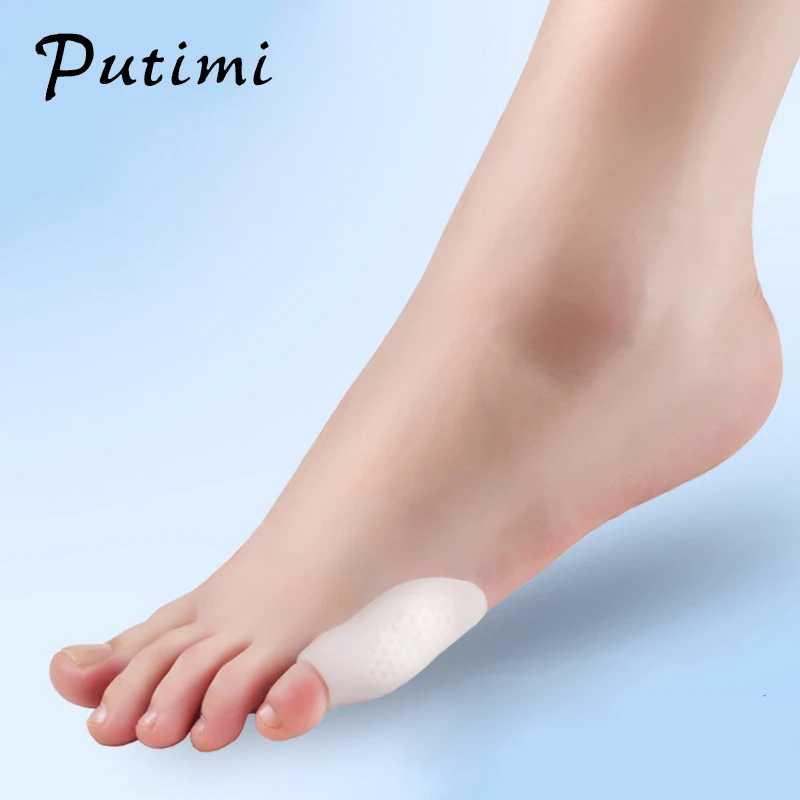 

10Pair Pedicure Heels Overlapping Inflamed Toe Separator Calluses Remove Little Finger Sheath Toe Bunion Hallux Valgus Feet Care