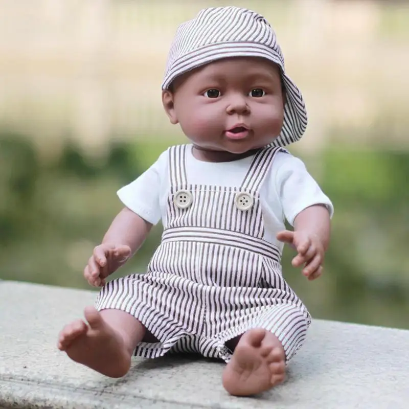 41/50 см виниловые Reborn Baby Doll для новорожденных Детские моделирования куклы Мягкие Детские Детский сад реалистичные Playmate модель игрушка с одеждой