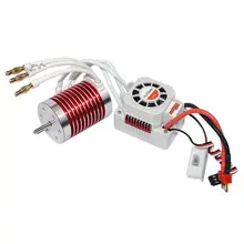 SURPASS HOBBY Set Waterproof F540 3930KV Brushless Motor with 45A ESC for 1 10 1 12