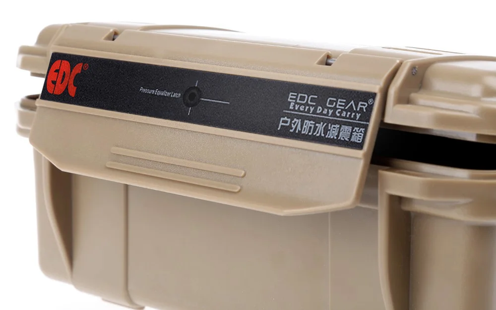 EDC Gear Water Resistant Storage Box Portable Airtight Sealed Case