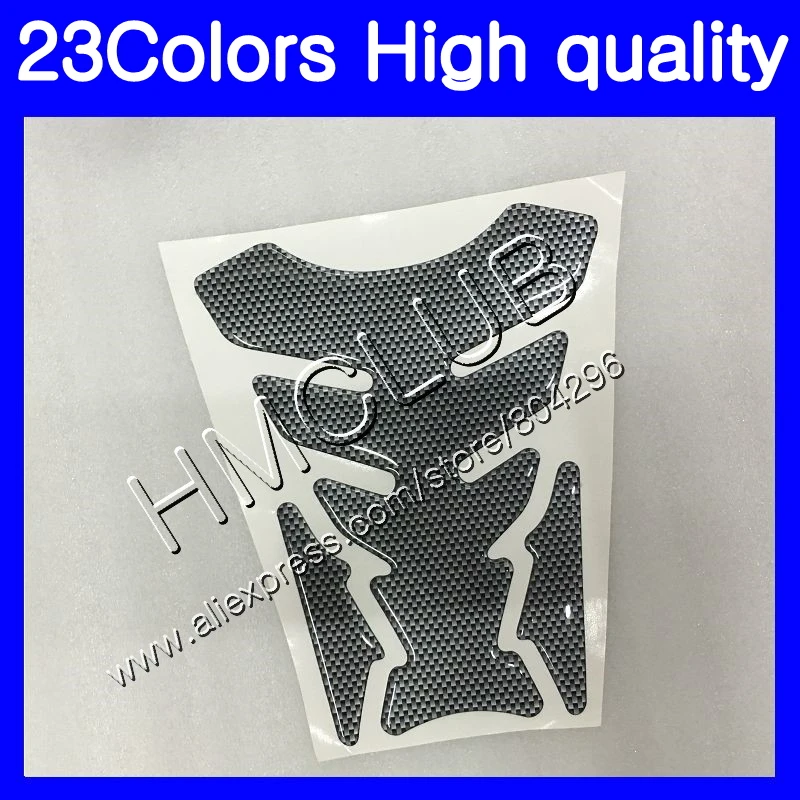 3D наклейки на бак защита для KAWASAKI NINJA ZZR600 05 06 07 08 ZZR 600 2005 2006 2007 2008 из углеродного