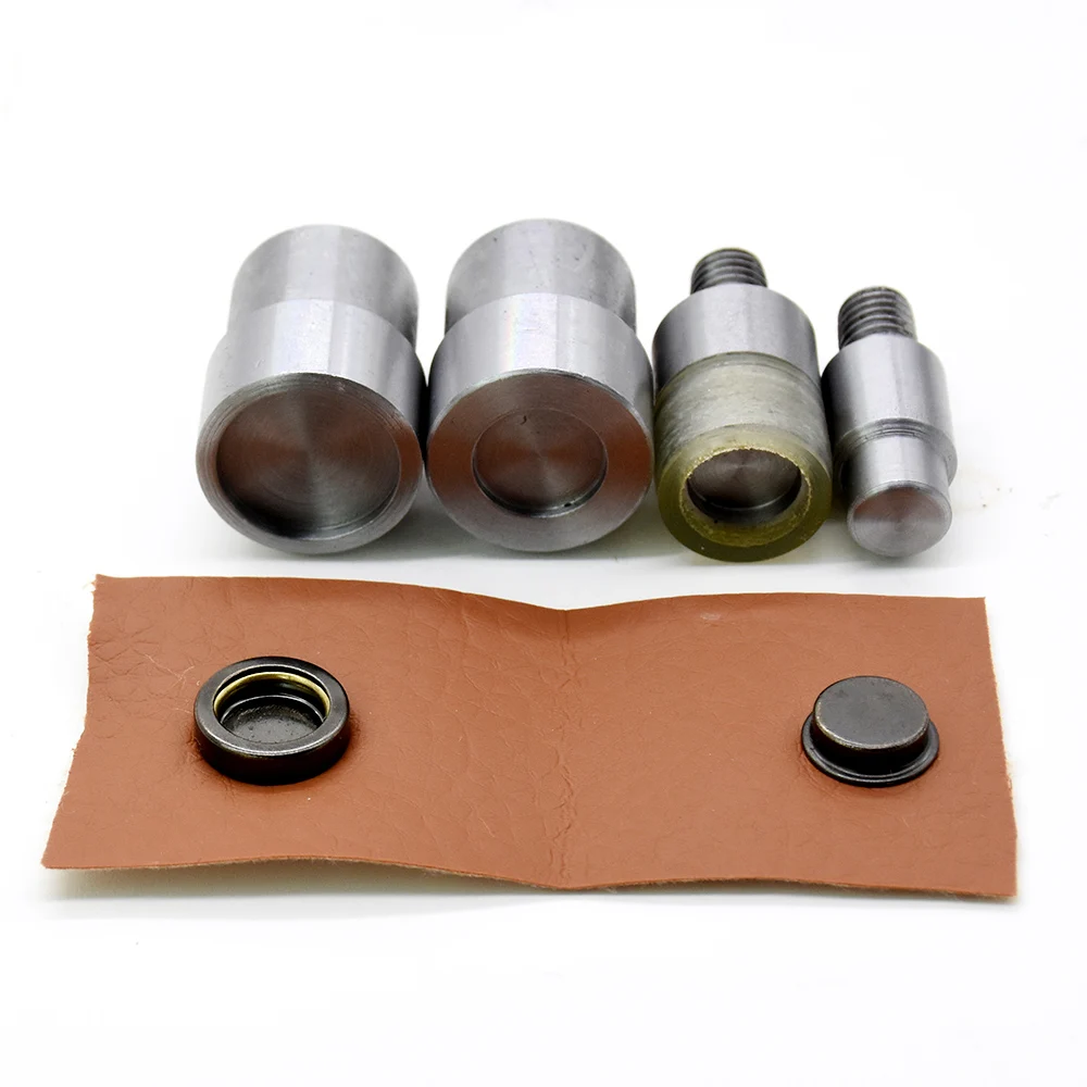 

20 Sets Brass Snaps Fasteners Tools Sewing Cotton Coat Metal Jacket Buttons Wallet Buckle Rivets