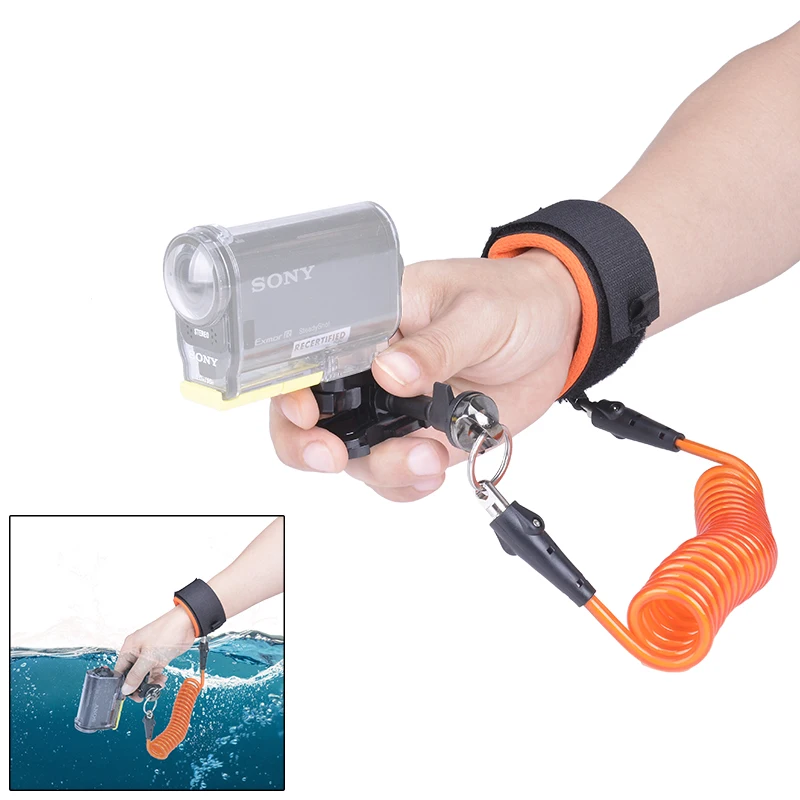 

Fantaseal Diving Wrist Strap Underwater Camera Strap Floating for Sony FDR-X3000 HDR AS300 AS50R AS50 AS30V AZ1 Sports Camcorder
