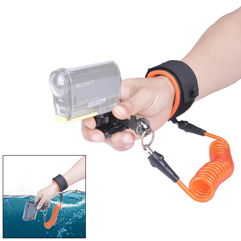 Fantaseal Diving Wrist Strap Underwater Camera Strap Floating For Sony Fdr X3000 Hdr As300 As50r As50 As30v Az1 Sports Camcorder Sports Action Video Cameras Accessories Aliexpress