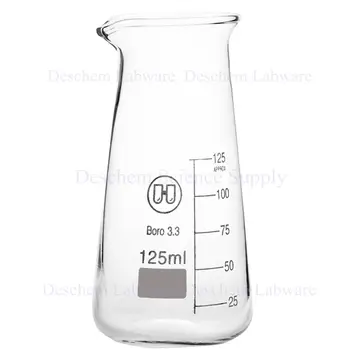 

125ml Three Corner Conical Glass Beaker Chemistry Lab Chemistry Glassware