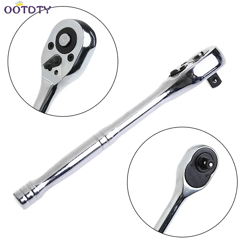3/8 Wrench Adjustable 24 tooth Wrench Ratchet Handle Professional