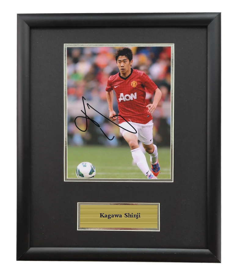 

Photo Framed with SA COA Kagawa Shinji autographed signed