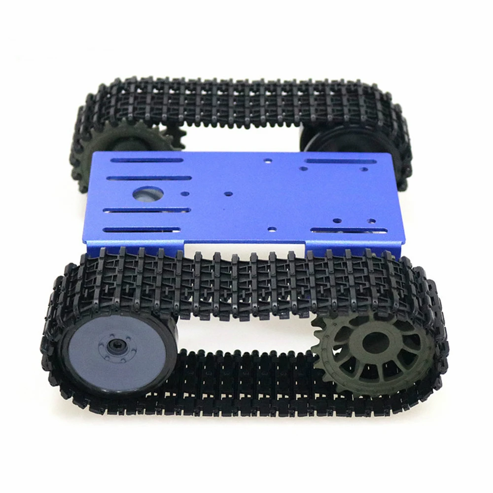 Мини T10 умный робот шасси танка гусеничный Автомобильная платформа с TT Мотор для DIY робот бак гусеничное шасси DIY Kit